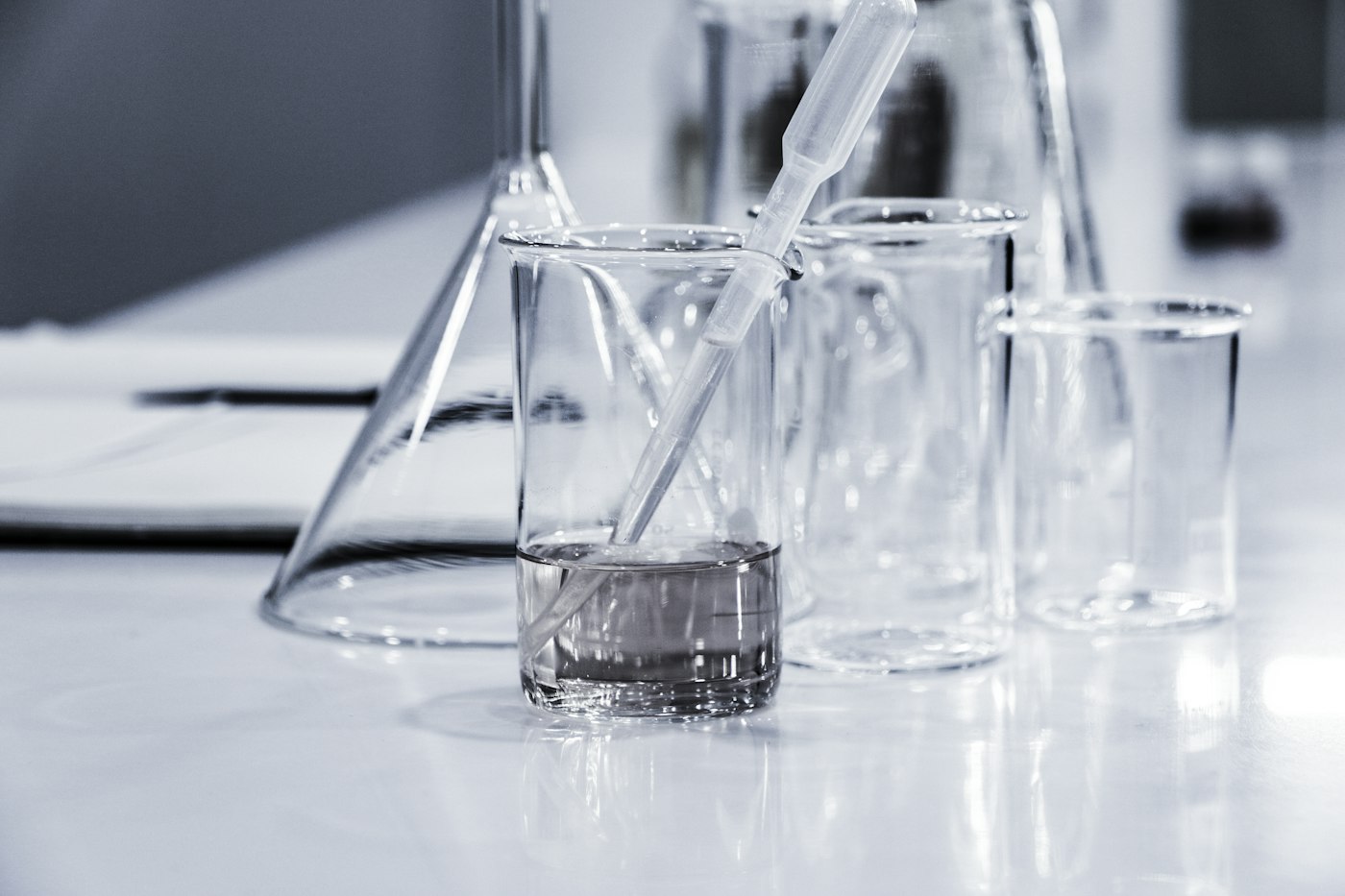 Researcher working in a laboratory